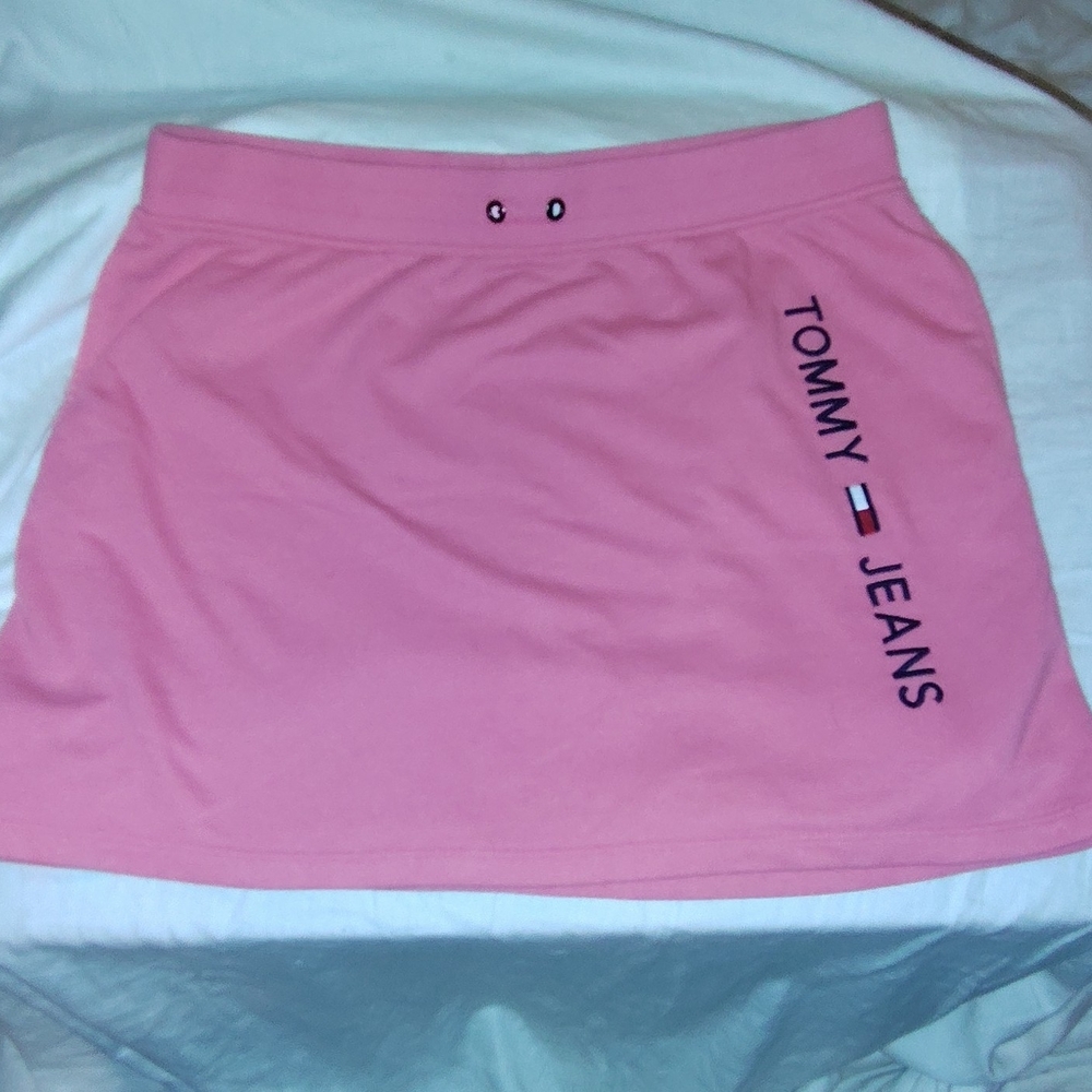 Tommy Hilfiger Pink Mini Skirt